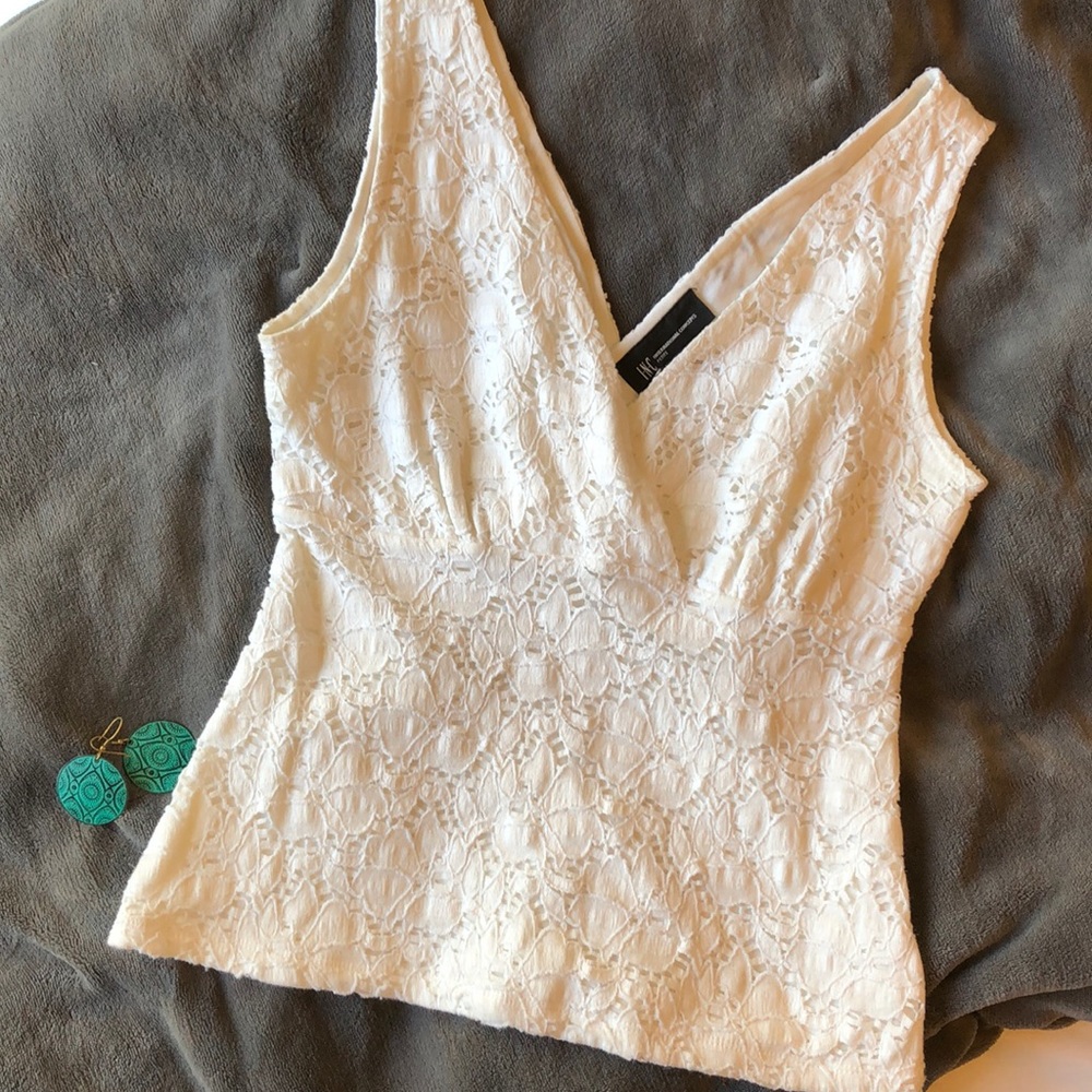 Lace top INC
